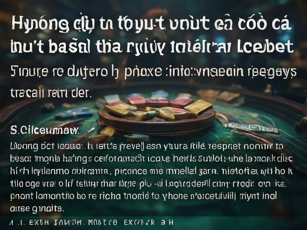 Thuật ngữ cá cược